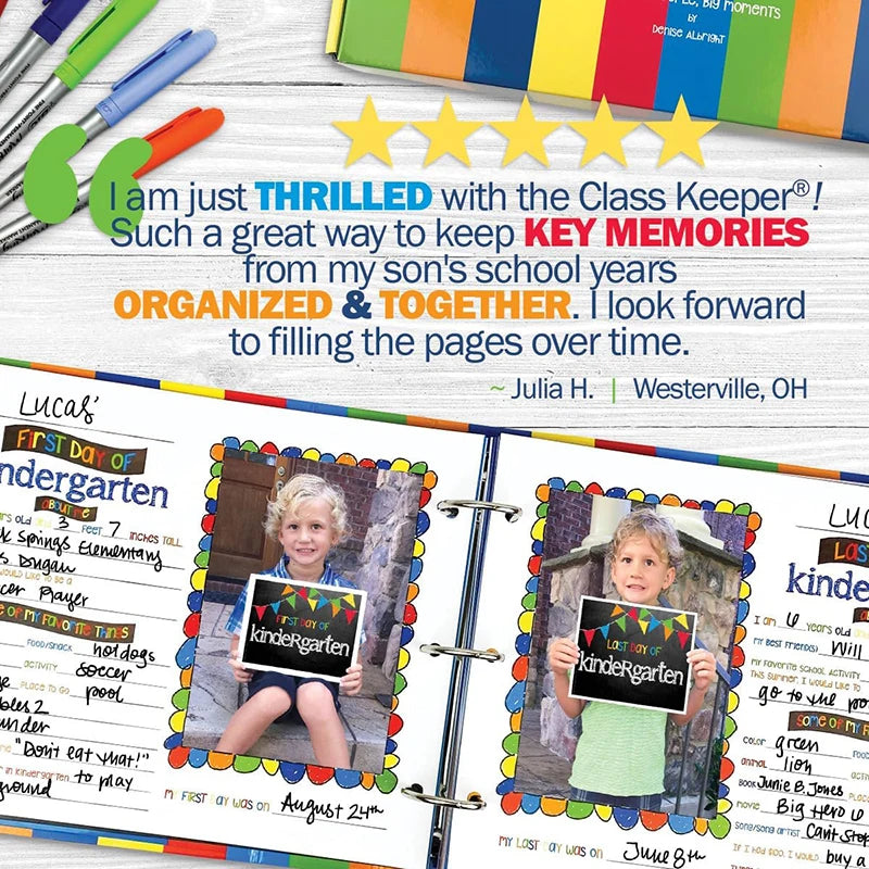 Kids’ School Memory Album | Reusable Photo Prop