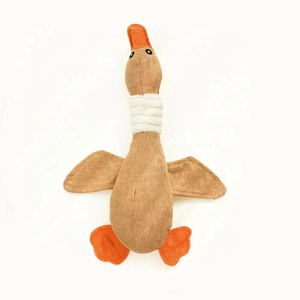 QuackyPlay Duck Toy – Squeaky Goose Fun for Dogs of All Sizes