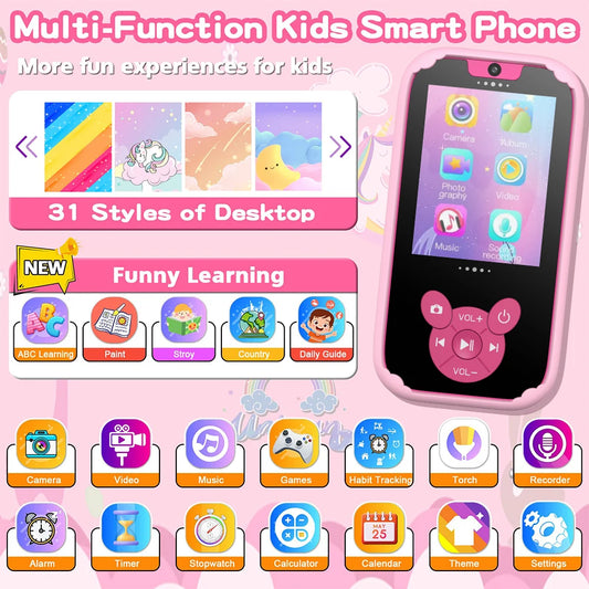 Kids Toy Phone Camera & Music Player – A Smart Start to Fun & Learning!