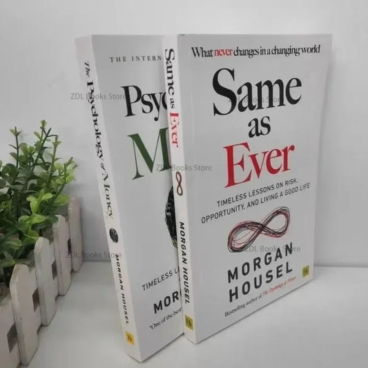 Morgan Housel Book Set – Psychology of Money & Same as Ever (2-Book Bundle)