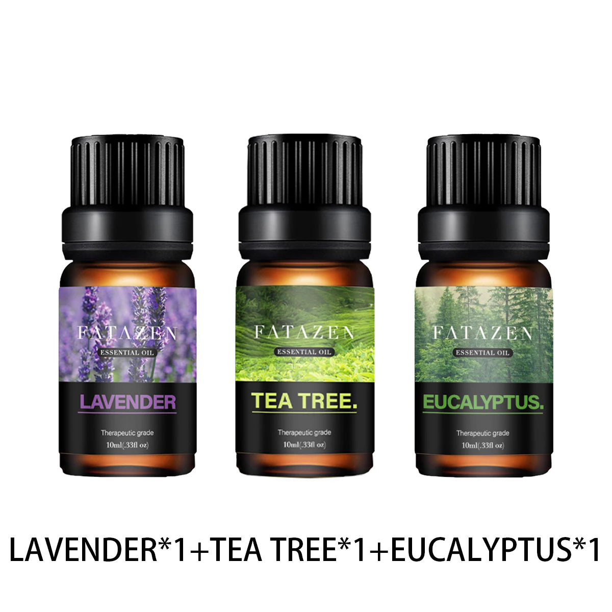 Mindful Moments Oil Set – Natural Blends for Stress Relief & Skin Care