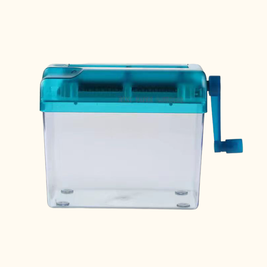 Manual Mini Paper Shredder | Hand Crank