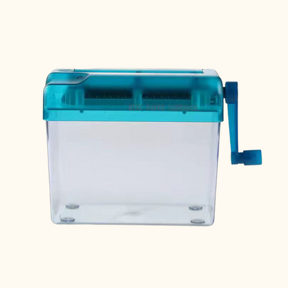 Manual Mini Paper Shredder | Hand Crank