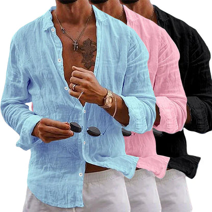 Men’s Casual Button Shirt | Long Sleeve