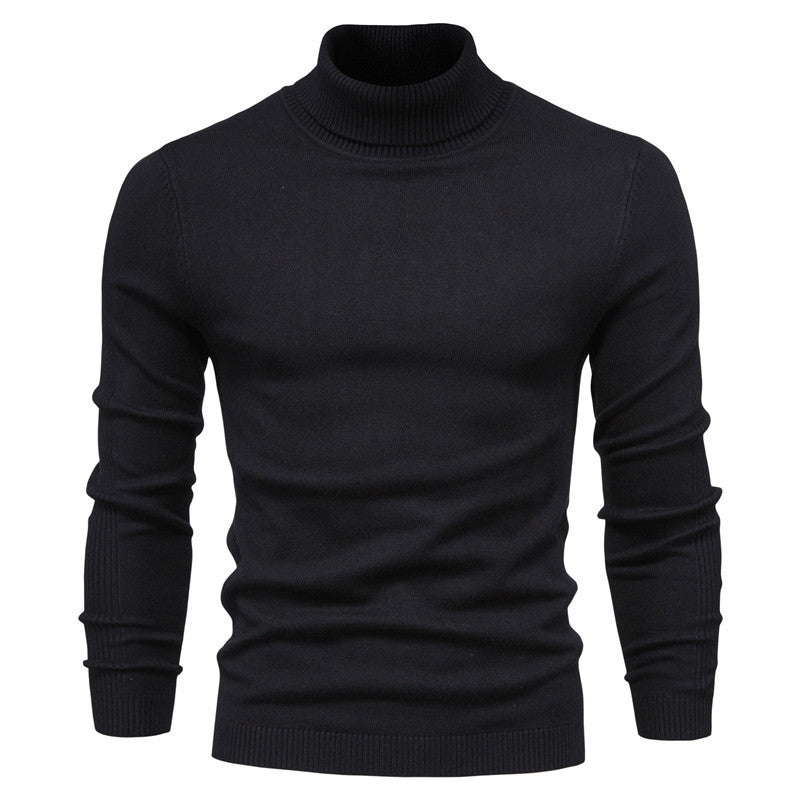 Men’s Slim Fit Turtleneck Sweater | Long Sleeve