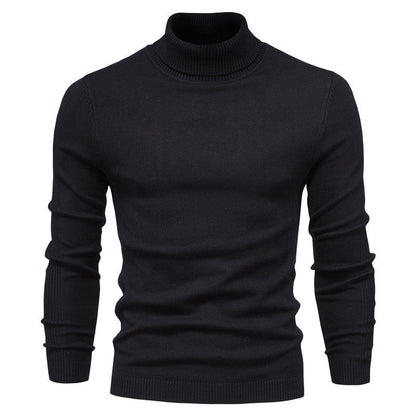 Men’s Slim Fit Turtleneck Sweater | Long Sleeve