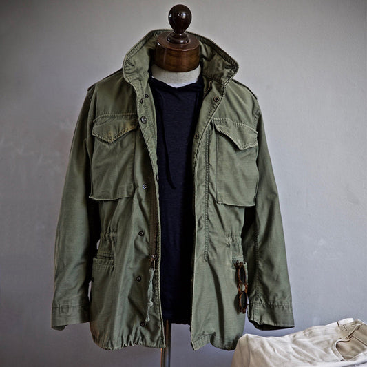 Men’s Utility Cargo Jacket | Drawstring Waist