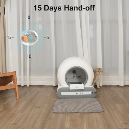 Smart Self-Cleaning Litter Box | App-Controlled