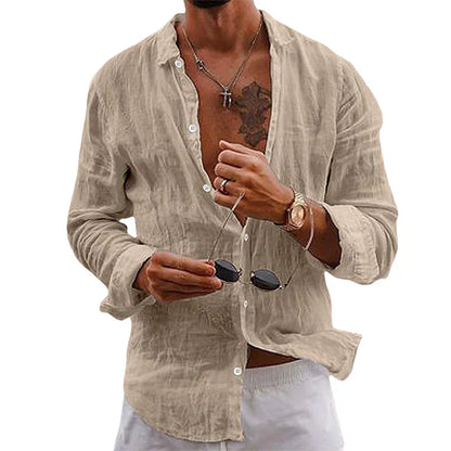 Men’s Casual Button Shirt | Long Sleeve