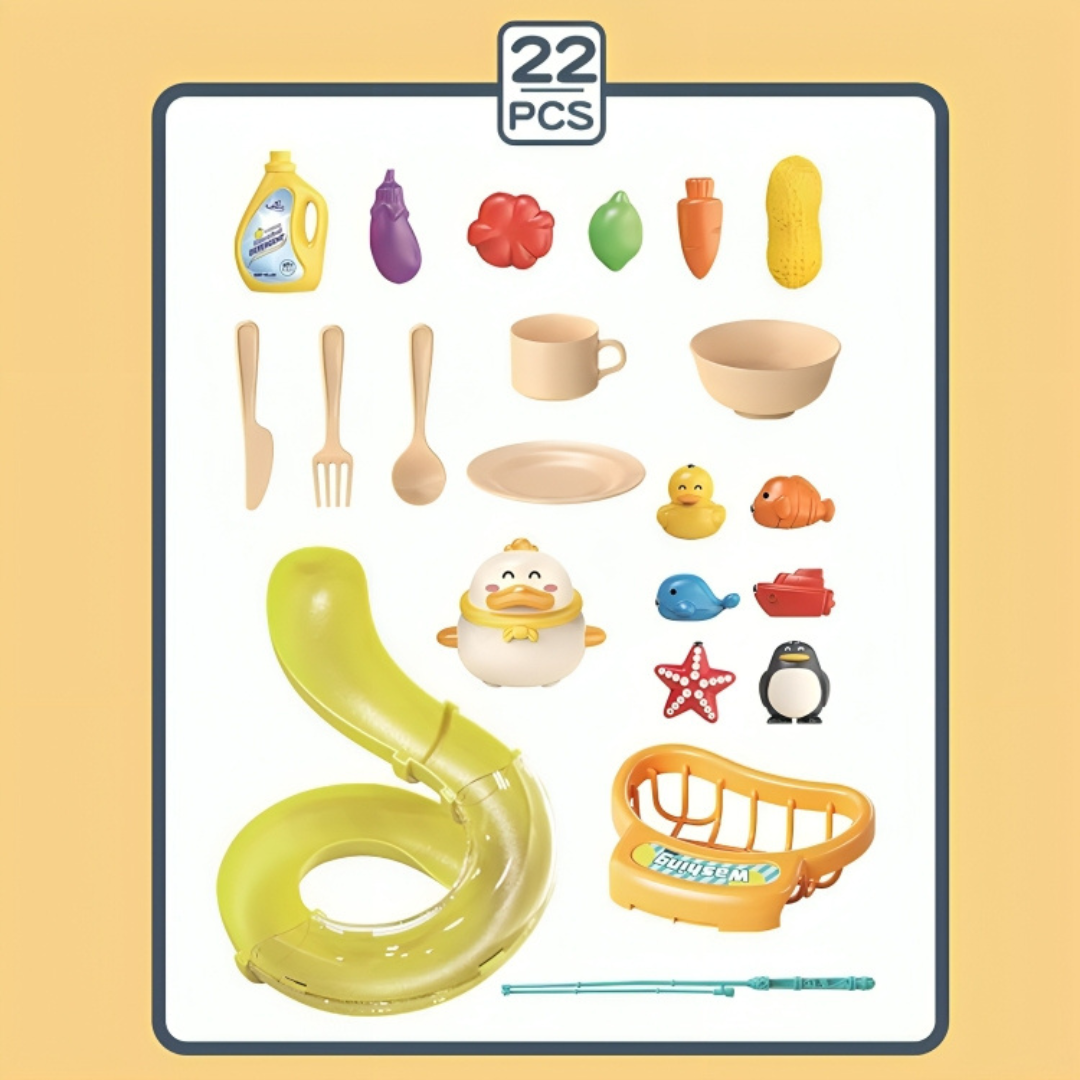 Little Chef Sink & Fishing Play Set – Splash, Cook & Catch for Endless Fun!