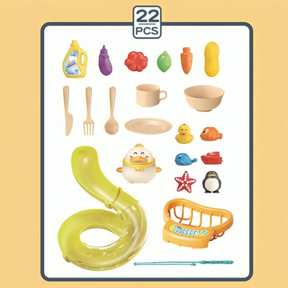 Little Chef Sink & Fishing Play Set – Splash, Cook & Catch for Endless Fun!