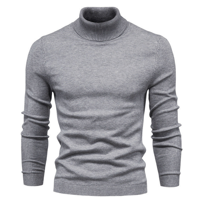 Men’s Slim Fit Turtleneck Sweater | Long Sleeve