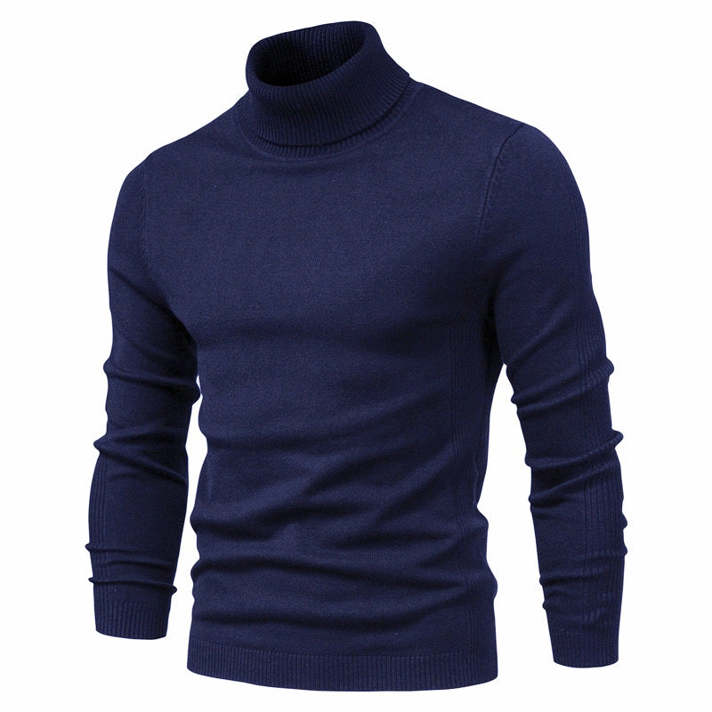 Men’s Slim Fit Turtleneck Sweater | Long Sleeve