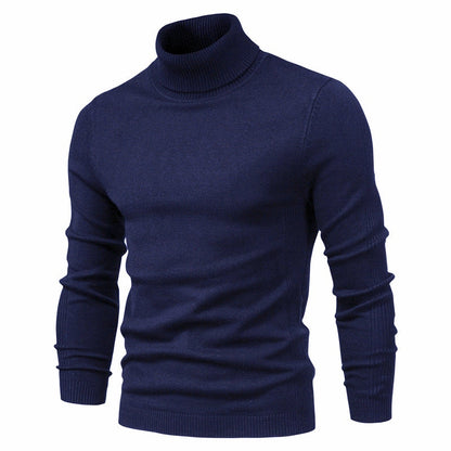Men’s Slim Fit Turtleneck Sweater | Long Sleeve