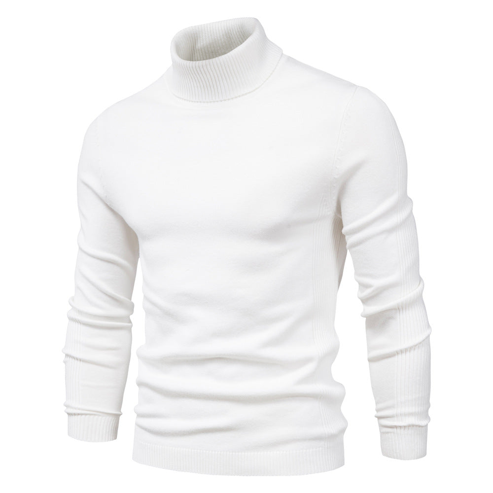 Men’s Slim Fit Turtleneck Sweater | Long Sleeve