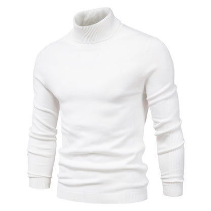 Men’s Slim Fit Turtleneck Sweater | Long Sleeve