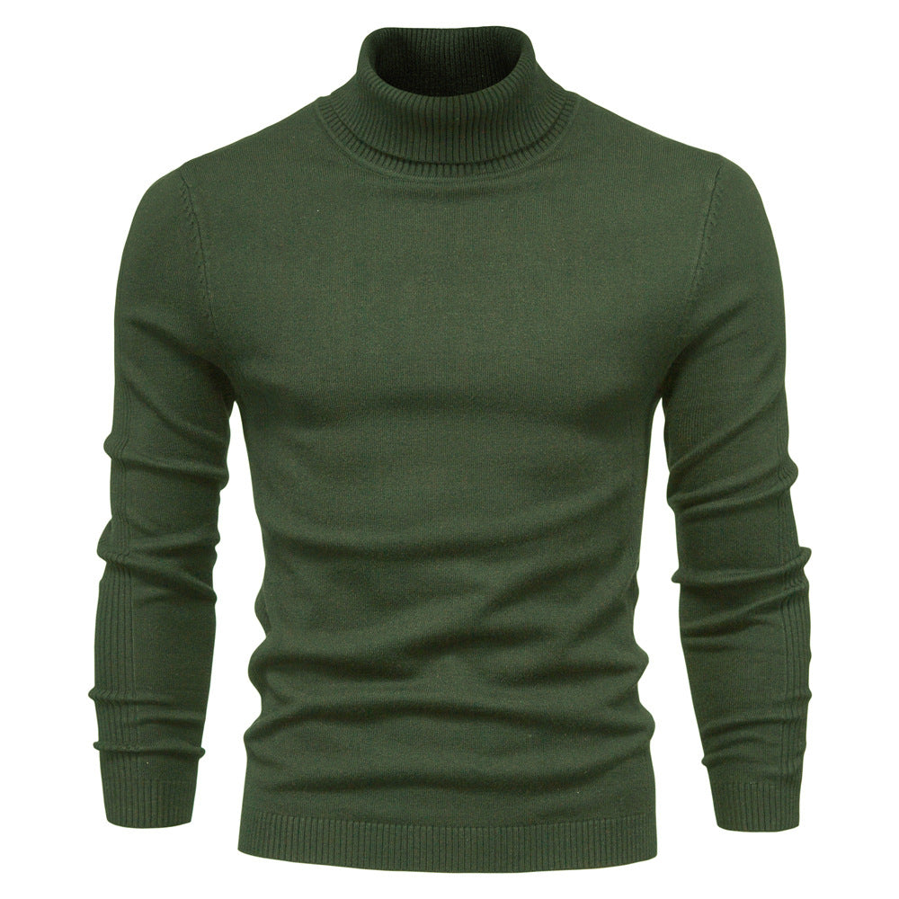 Men’s Slim Fit Turtleneck Sweater | Long Sleeve