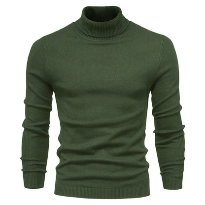Men’s Slim Fit Turtleneck Sweater | Long Sleeve