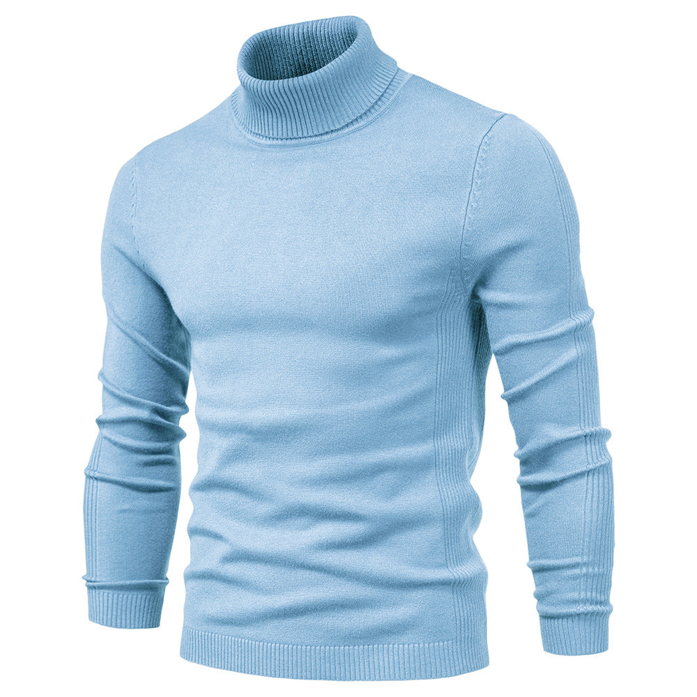 Men’s Slim Fit Turtleneck Sweater | Long Sleeve