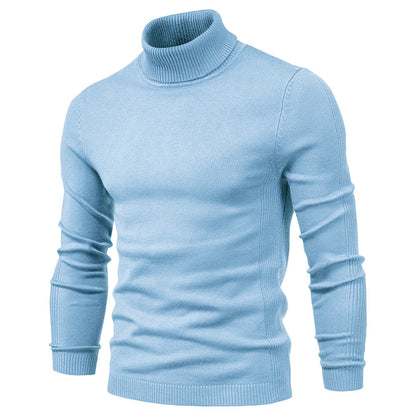 Men’s Slim Fit Turtleneck Sweater | Long Sleeve