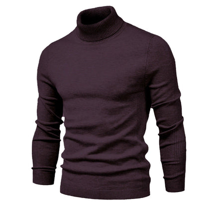 Men’s Slim Fit Turtleneck Sweater | Long Sleeve