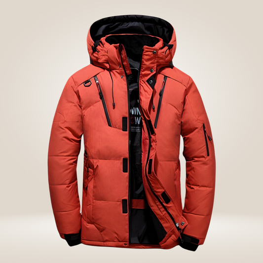 Men’s Winter Puffer Jacket | Hooded