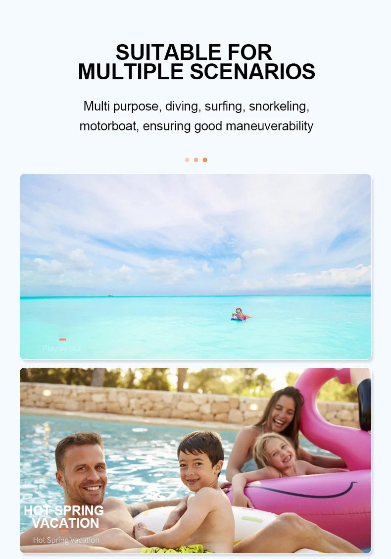 Thermal Neoprene Kids Wetsuit – Short Sleeve Zip Suit for Swimming, Surfing & Snorkeling