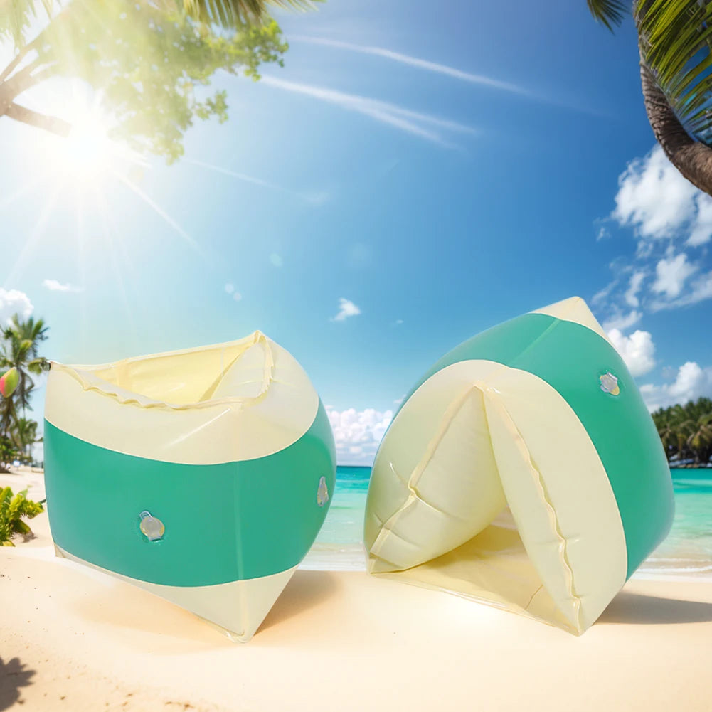Kids Inflatable Arm Floaties – PVC Swim Arm Bands for Pool & Beach Water Play