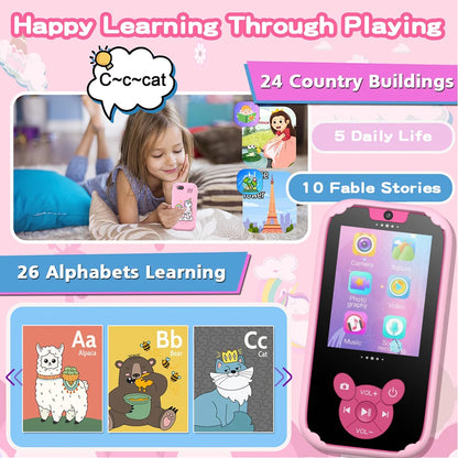Kids Toy Phone Camera & Music Player – A Smart Start to Fun & Learning!