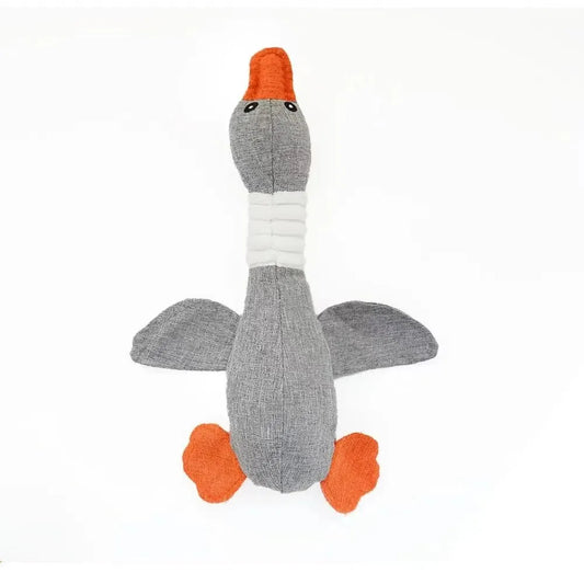 QuackyPlay Duck Toy – Squeaky Goose Fun for Dogs of All Sizes