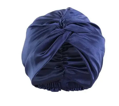 NoSlip Satin Bonnet – Adjustable Double-Layer Sleep Cap for All Hair Types