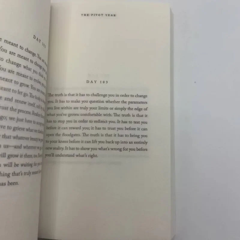 Daily Self-Growth Journal – The Pivot Year by Brianna Wiest