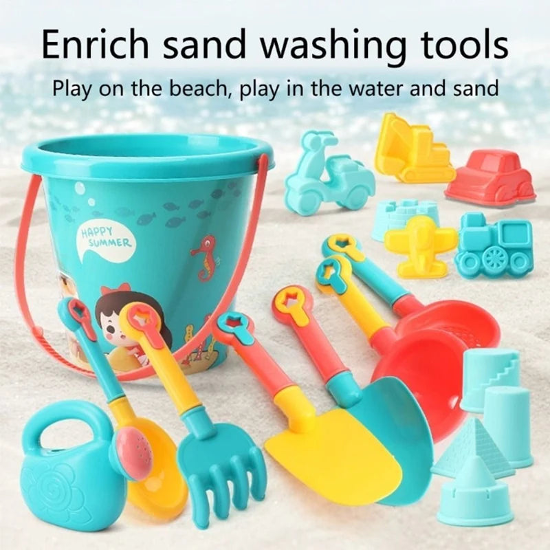 18-Piece Summer Beach Toy Set – Colorful Fun for Little Explorers!