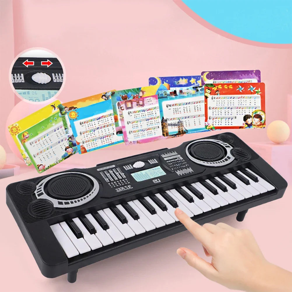 Kids Portable 37-Key Keyboard – Spark Creativity Through Music!