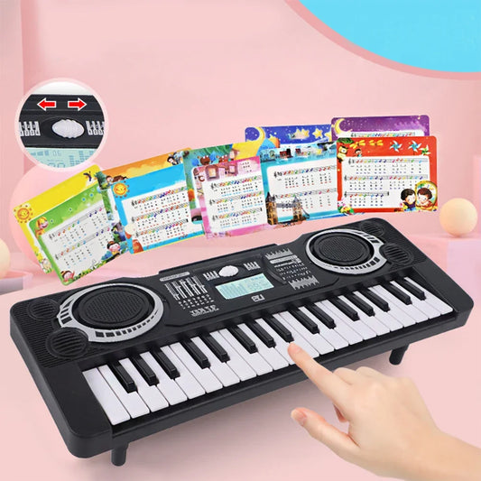 Kids Portable 37-Key Keyboard – Spark Creativity Through Music!