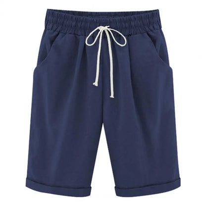 Jane | Elastic Waist Casual Comfy Shorts