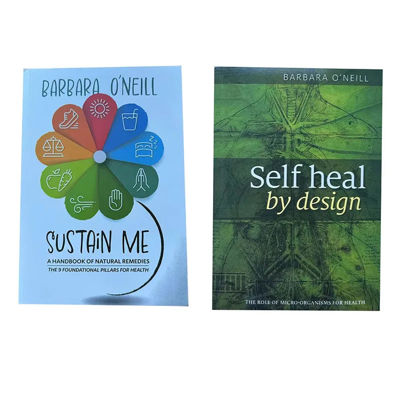 2-Book Wellness Set by Barbara O’Neill – Natural Remedies & Self-Healing Principles