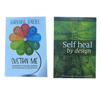 2-Book Wellness Set by Barbara O’Neill – Natural Remedies & Self-Healing Principles