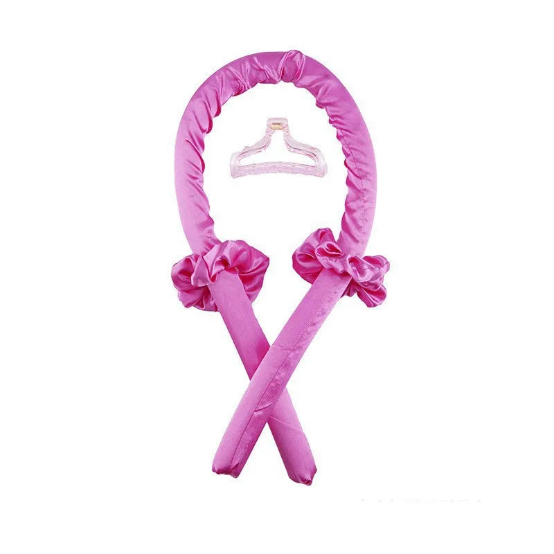 Frizz-Free Flexi Curler – Silk Hair Ribbon with Comfort Core