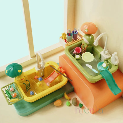 Kids Kitchen Sink Water Play Set – Splash into Imaginative Cooking Fun!