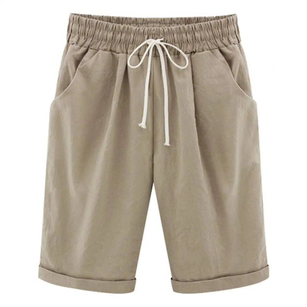 Jane | Elastic Waist Casual Comfy Shorts