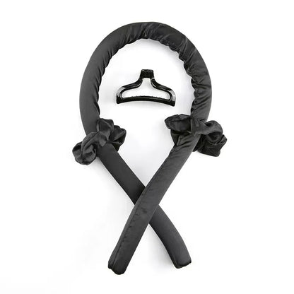 Frizz-Free Flexi Curler – Silk Hair Ribbon with Comfort Core