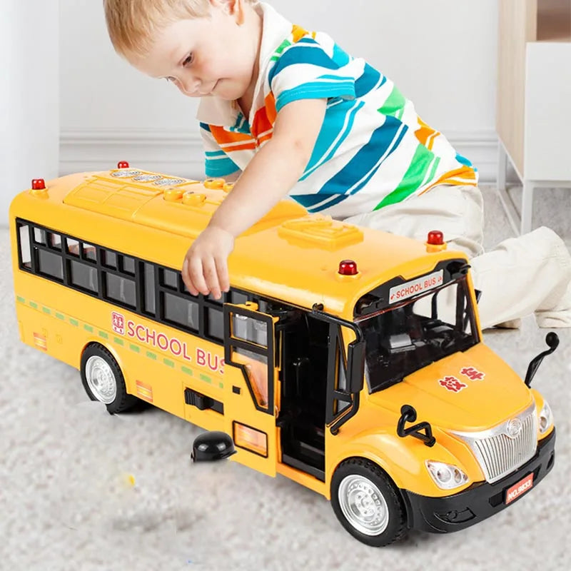 Interactive Yellow School Bus – Lights, Action & Learning Fun!