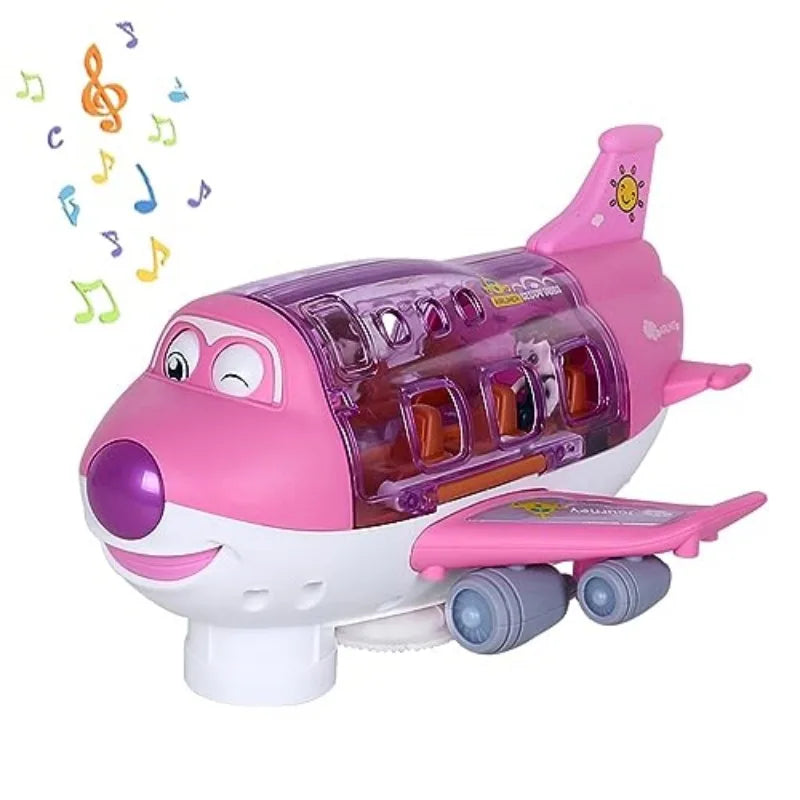 Music & Light-Up Kids Airplane Model – Where Imagination Takes Flight!