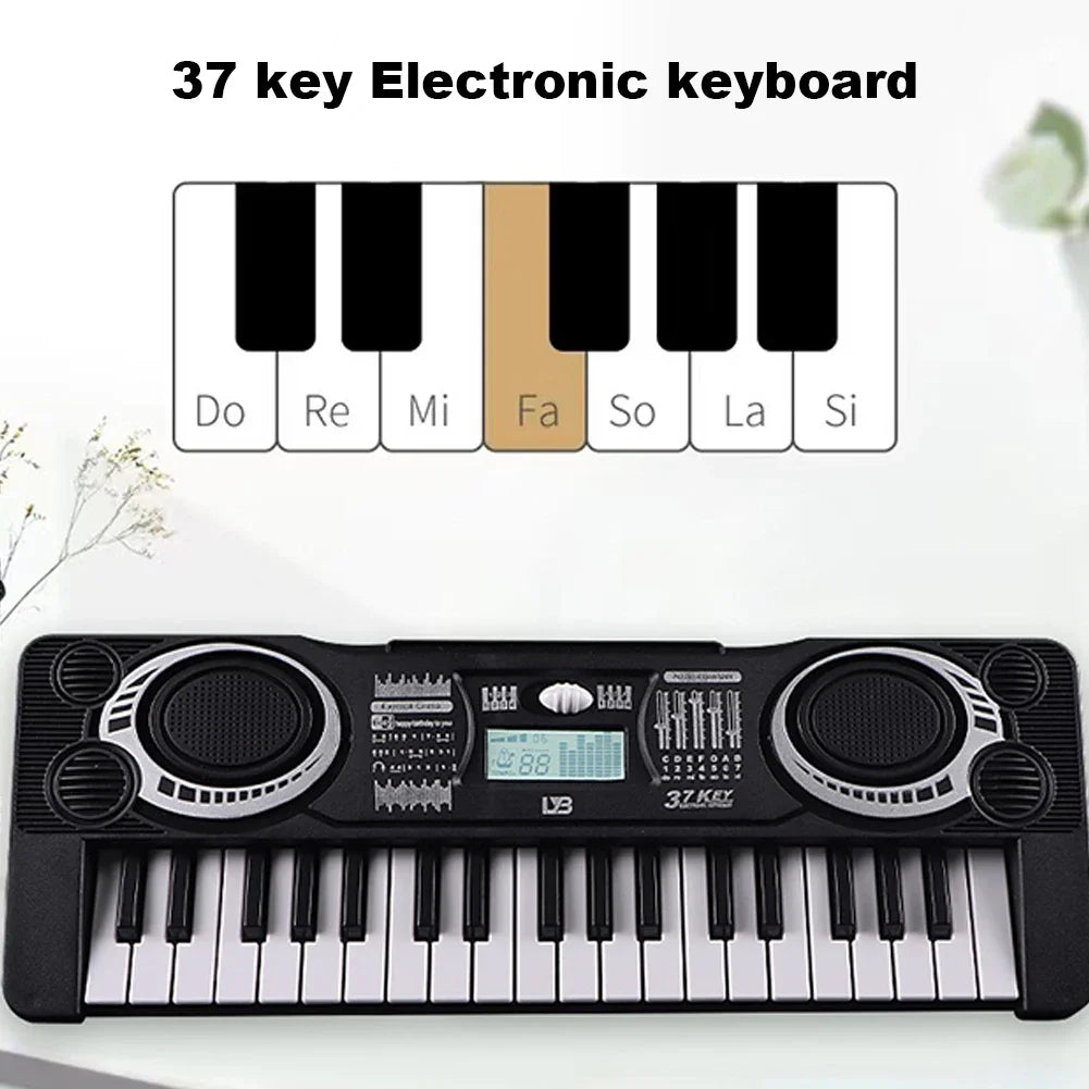 Kids Portable 37-Key Keyboard – Spark Creativity Through Music!