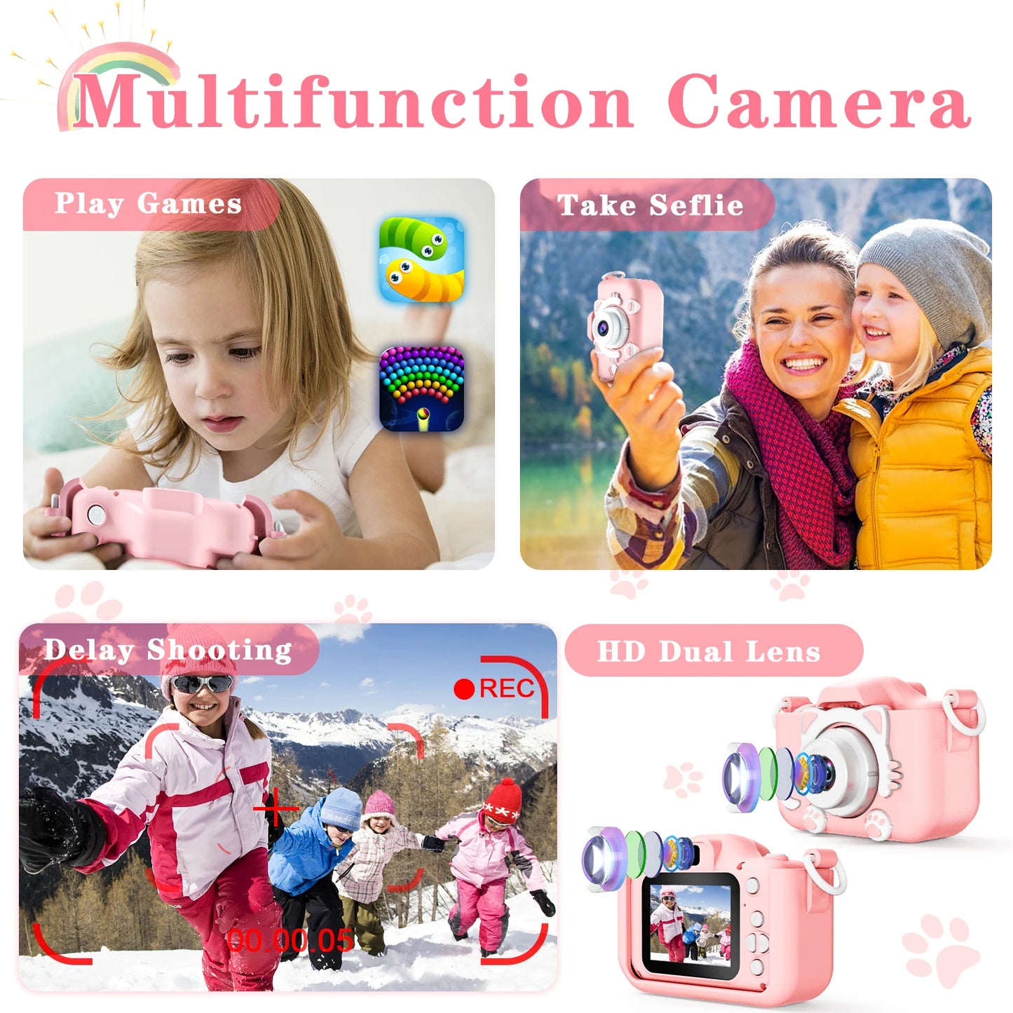 Kids Digital Camera – Capture the World Through Their Eyes!