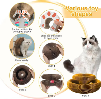 Cat Interactive Toy | Foldable Tunnel