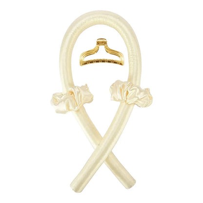 Frizz-Free Flexi Curler – Silk Hair Ribbon with Comfort Core