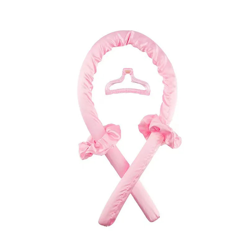 Frizz-Free Flexi Curler – Silk Hair Ribbon with Comfort Core