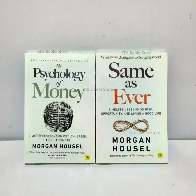 Morgan Housel Book Set – Psychology of Money & Same as Ever (2-Book Bundle)